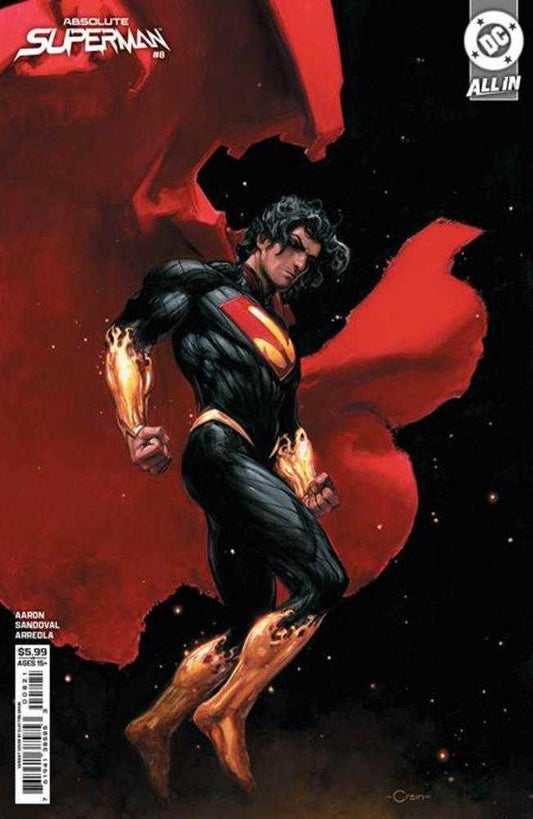 Absolute Superman #8 - Cover B Clayton Crain Card Stock Variant