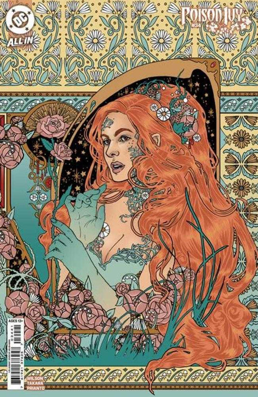 Poison Ivy #34 Cover E 1 in 25 Helen Mask Card Stock Variant
