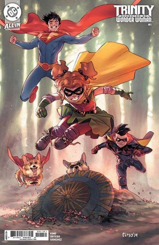 Trinity Daughter Of Wonder Woman #1 (Of 6) Cover H 1 in 50 Tirso Cons Card Stock Variant