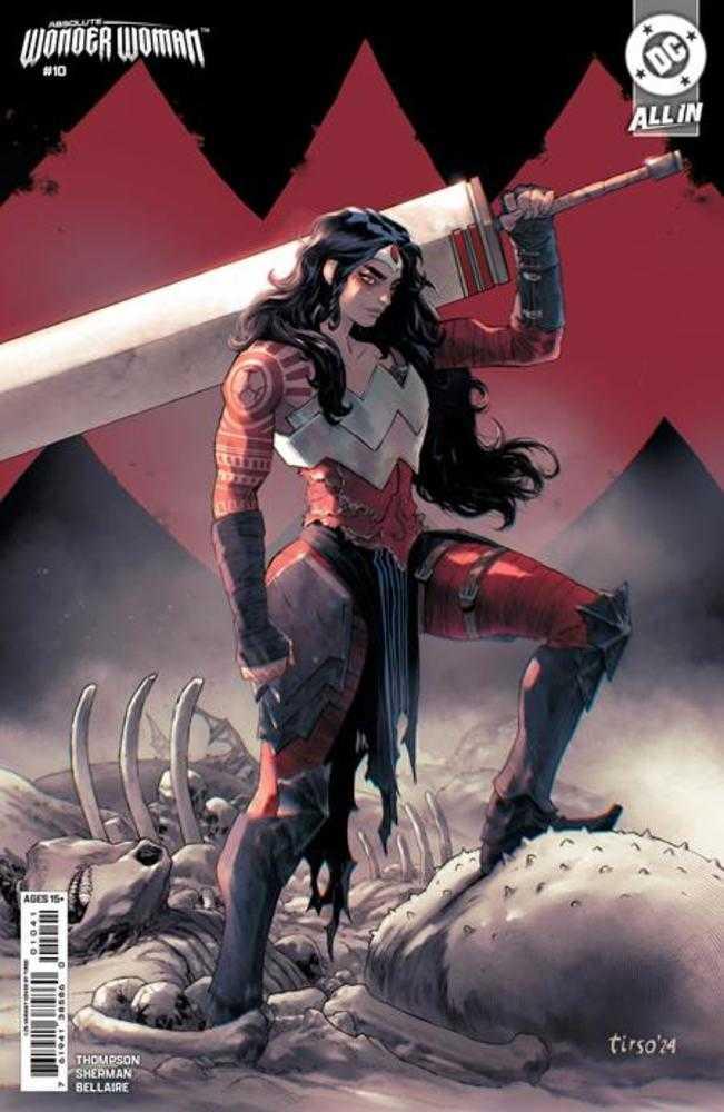 Absolute Wonder Woman #10 Cover D - 1:25 Tirso Card Stock Variant