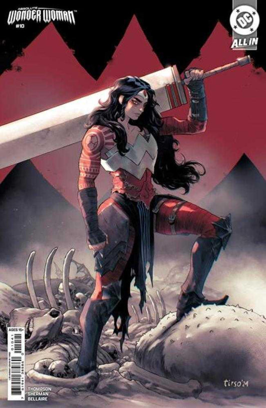 Absolute Wonder Woman #10 Cover D - 1:25 Tirso Card Stock Variant