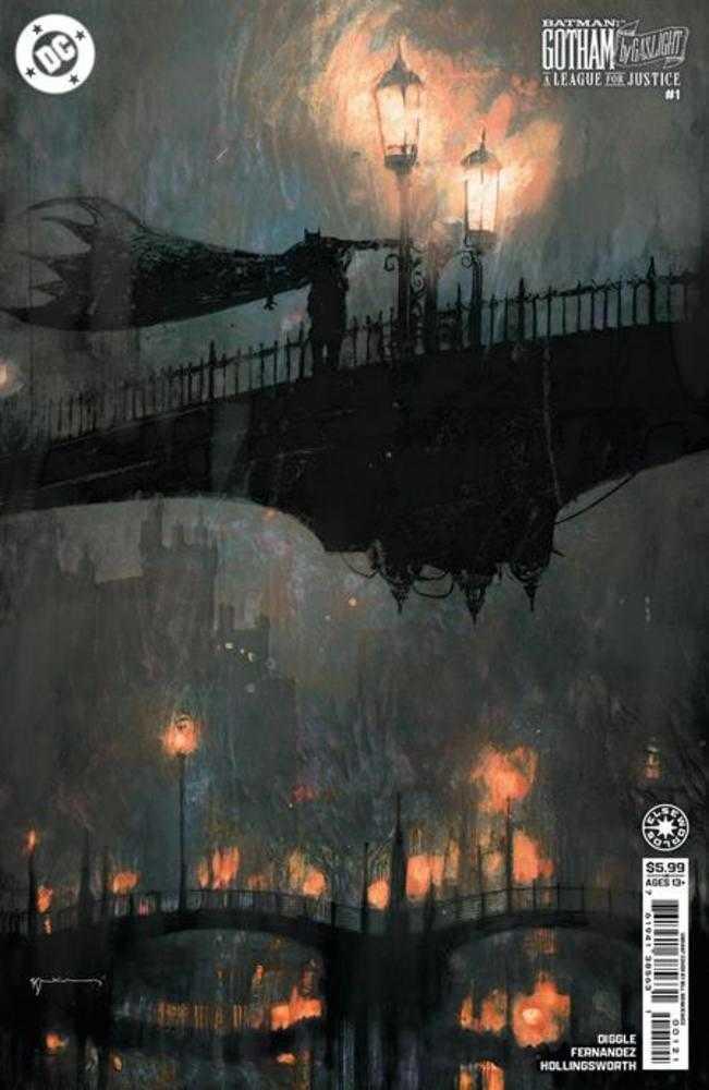 Batman Gotham By Gaslight A League For Justice #1 (Of 6) Cover C Bill Sienkiewicz Card Stock Variant