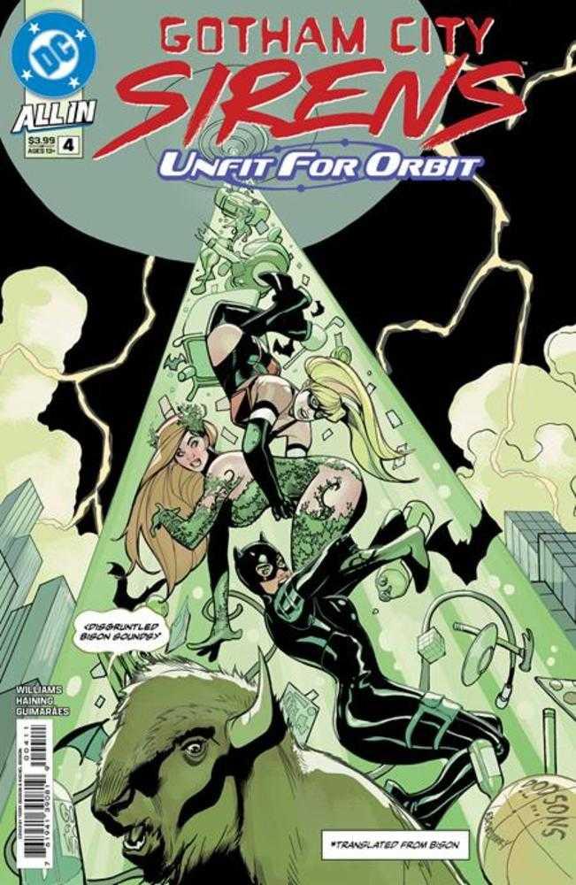 Gotham City Sirens - Unfit For Orbit #4 (Of 5) Cover A