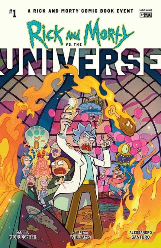 Rick & Morty vs The Universe #1 - (of 4) CVR A Dave Bardin