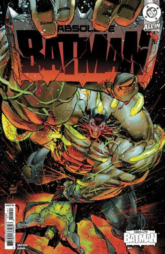 Absolute Batman #11 Cover D - 1:25 Clay & Seth Mann Card Stock Variant