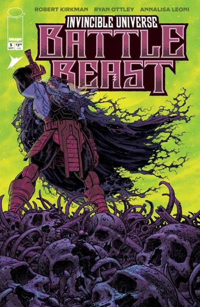 Invincible Universe Battle Beast #5 Cover B Tony Moore Variant