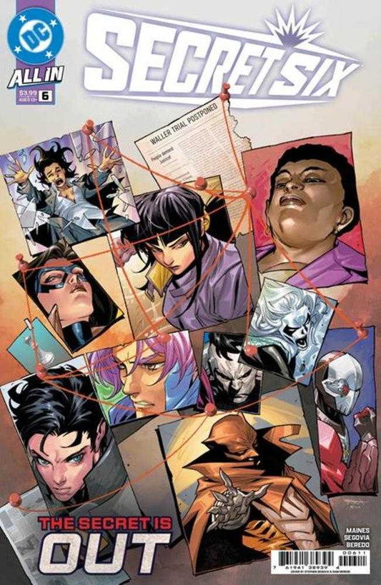 Secret Six #6 Of 6 - Cover A Stephen Segovia