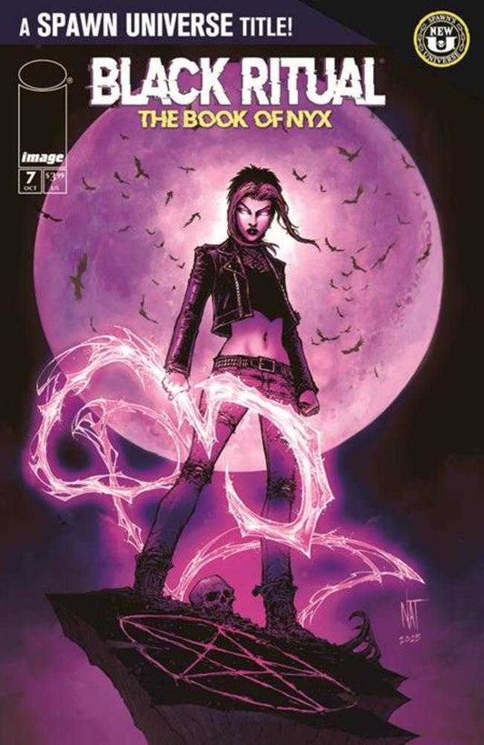 Spawn Black Ritual The Book Of NYX #7 (Of 7) Cover A Nat Jones
