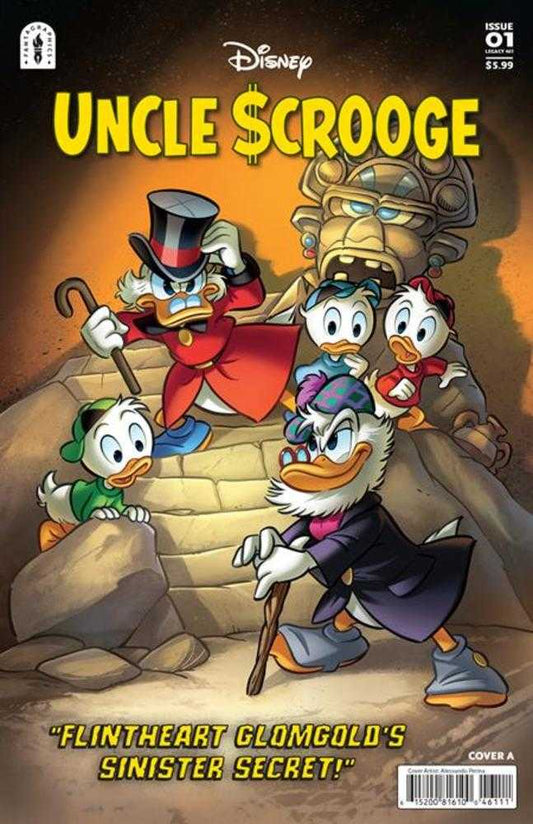 Uncle Scrooge Flintheart Glomgolds Sinister Secret #1 (Of 3) Cover A  Alessandro Perina