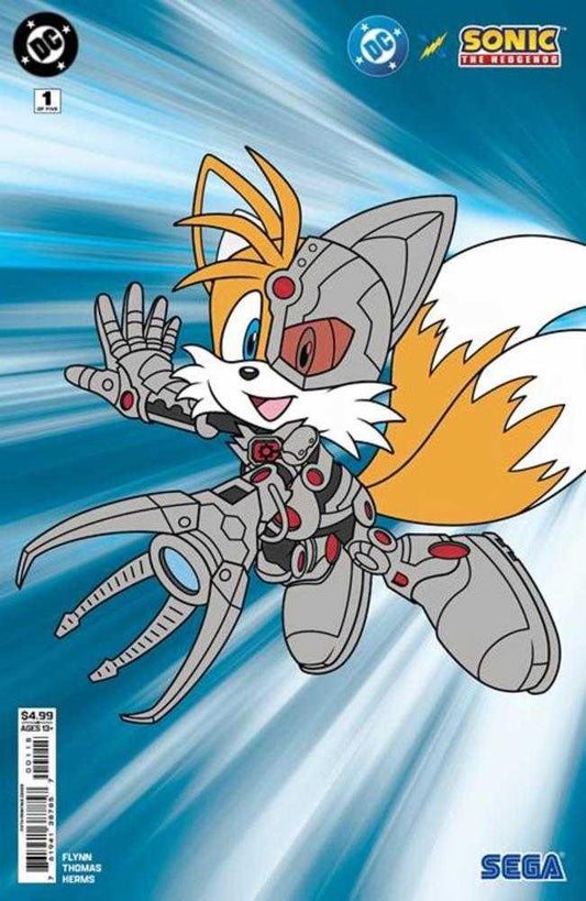 DC X Sonic The Hedgehog #1 of 5 - 5th Print Cyborg Cover