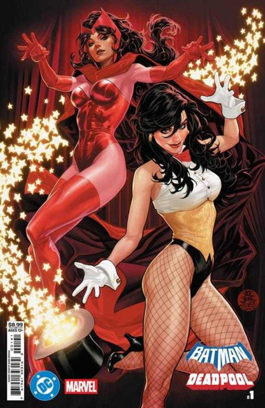 DC Marvel Batman Deadpool #1 - (One Shot) Cover D Mark Brooks Zatanna Scarlet Witch Card Stock Variant