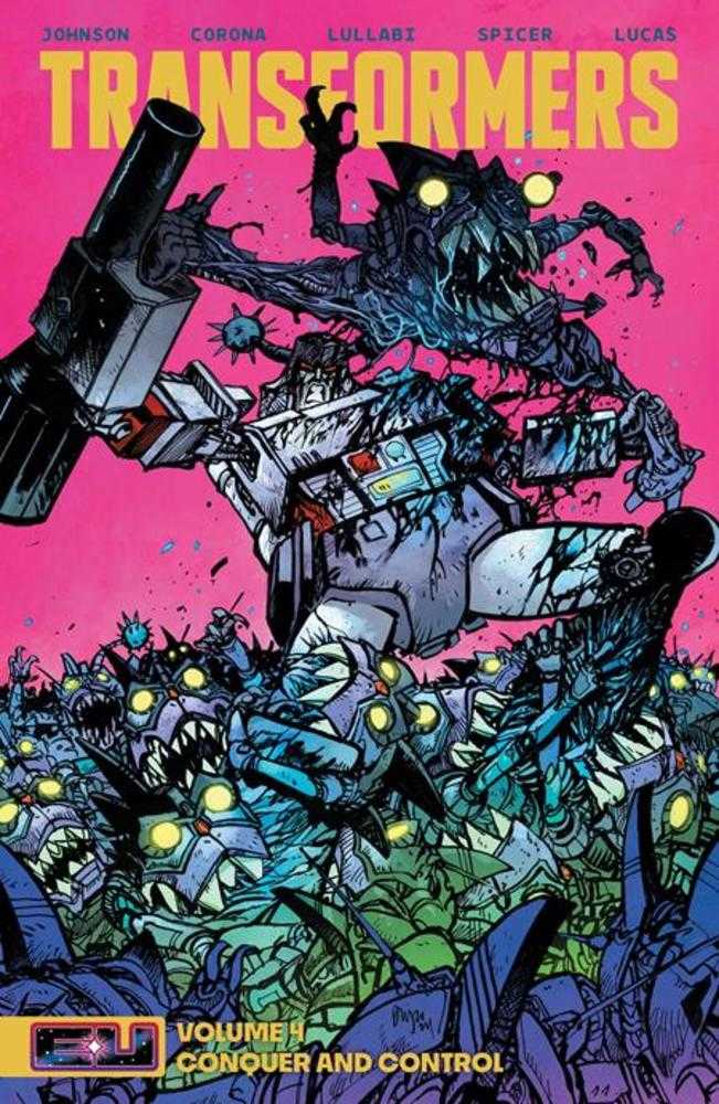 Transformers TPB Volume 04 - Conquer And Control Johnson & Spicer Cover