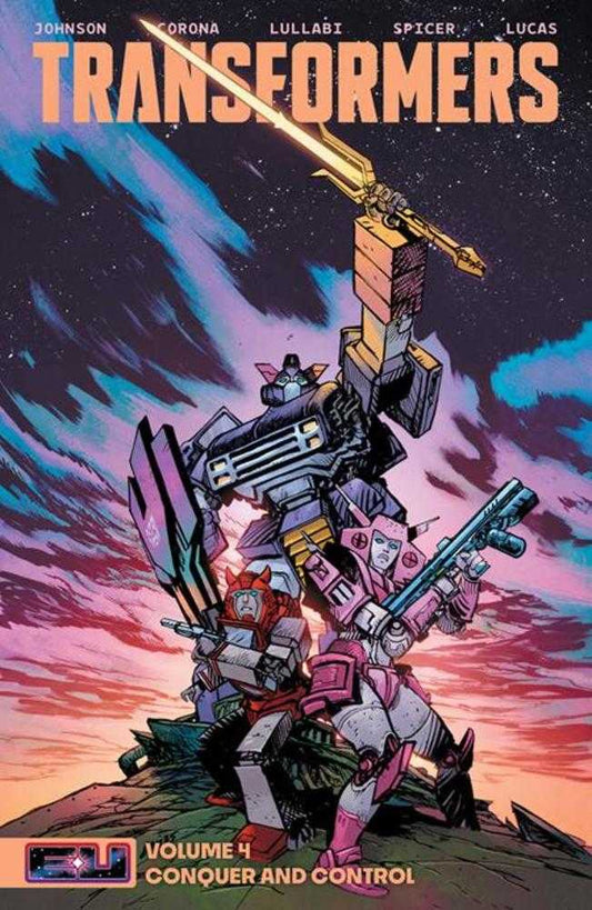 Transformers TPB Volume 04 - Conquer & Control DWJ & Spicer Cover