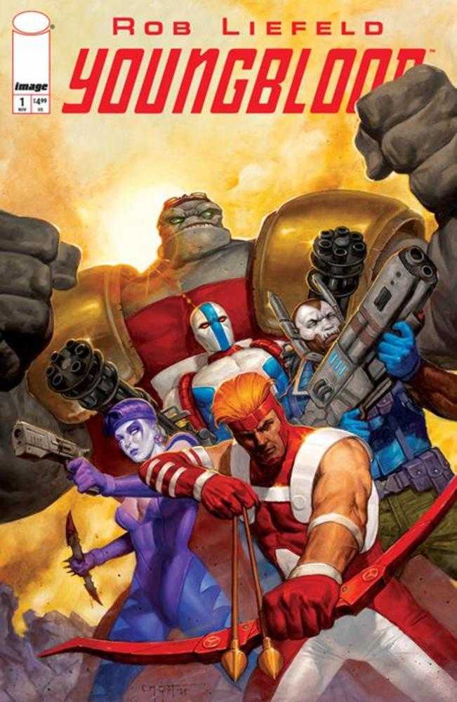 Youngblood #1 (2025) Cover I - 1:50 Em Gist Variant