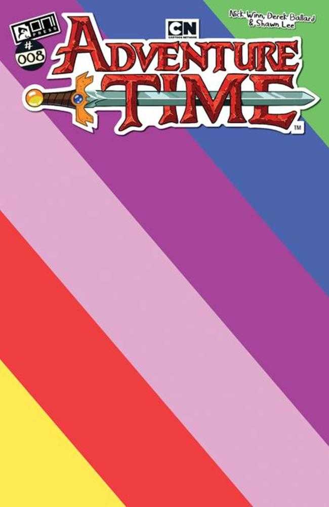 Adventure Time (2025) #8 Cover C Lady Rainicorn Rainbow Sketch Variant