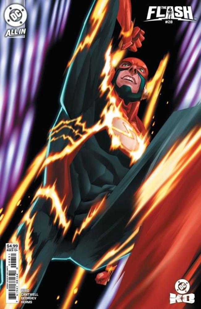 Flash #28 Cover B Eric Canete Card Stock Variant (DC K.O.)
