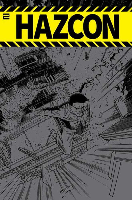 Hazcon #2 (Of 5) Cover D Donny Hadiwidjaja Ka Xiong Uv Embossed Black On Black Variant Limited To 125
