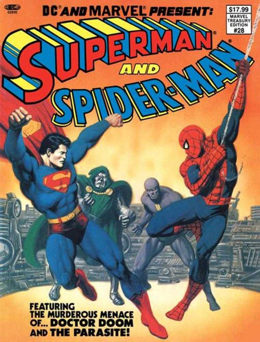 DC And Marvel Present Superman And Spider-Man (Marvel Treasury Edition #28) #1 Facsimile Edition Cover A John Romita Sr & Bob La