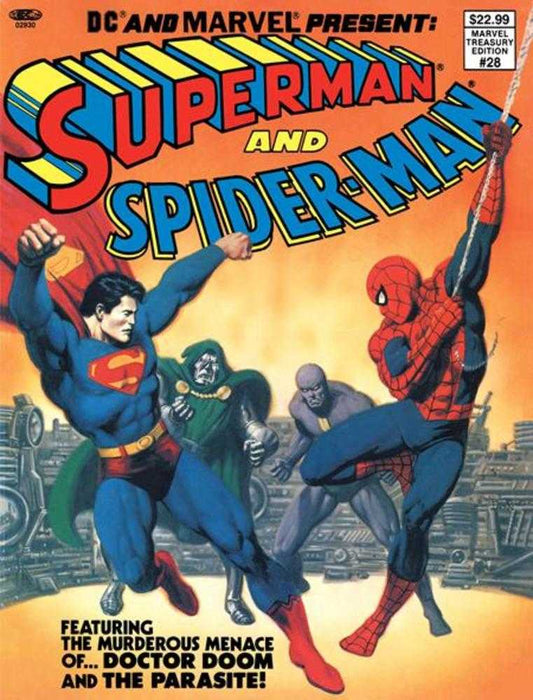 DC And Marvel Present Superman And Spider-Man (Marvel Treasury Edition #28) #1 Facsimile Edition Cover C John Romita Sr & Bob La
