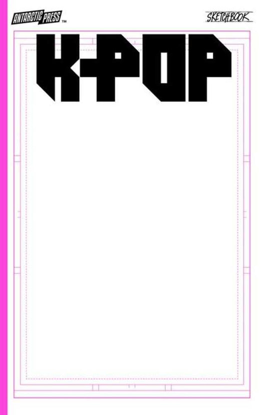 K Pop Sketchbook (One Shot) Glitter Pink