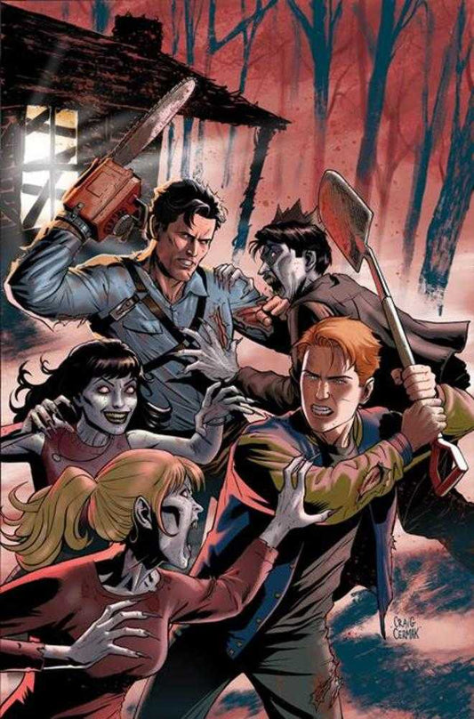 Archie X Army Of Darkness #1 Cover K - 1:15 Craig Cermak Full Art