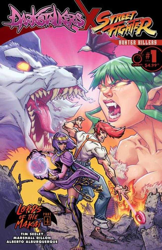 Darkstalkers X Street Fighter Hunter Killers #1 - Cover A Alberto Alburquerque