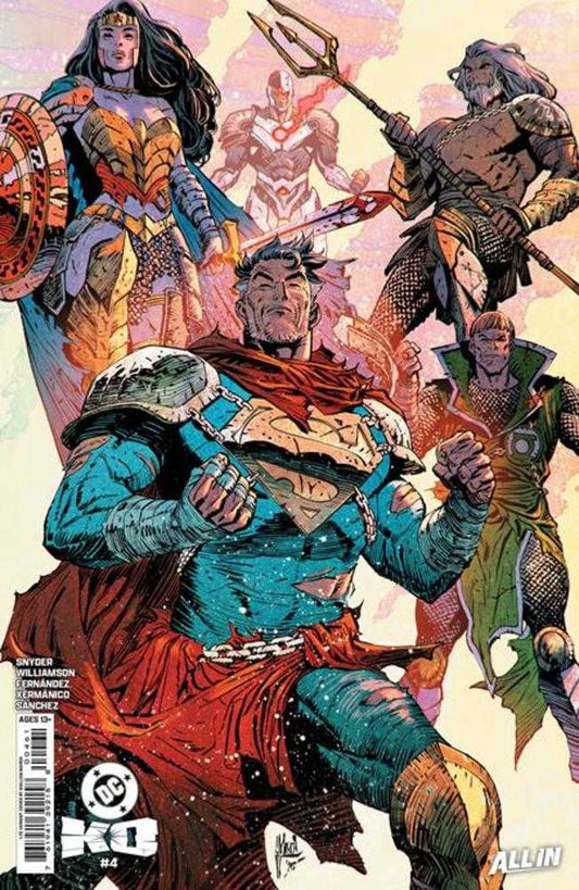 DC K.O. #4 (Of 5) Cover K - 1:25 Guillem March Card Stock Variant