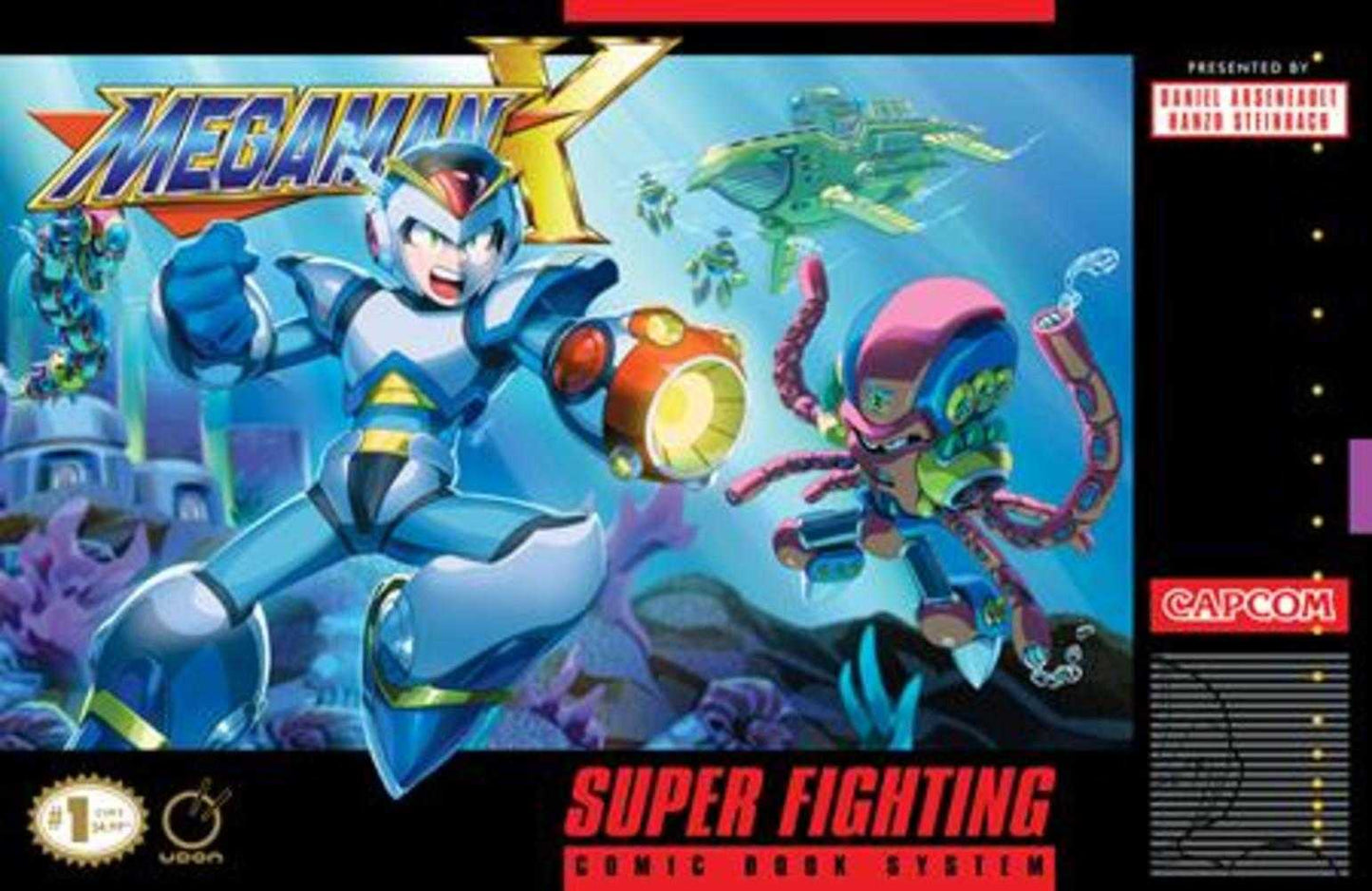 Mega Man X #1 (Of 5) - Cover E Inc 1:5 Jeffrey Cruz Variant