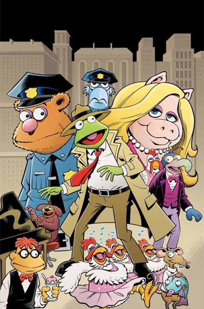 Muppets Noir #1 - CVR I 1:25 Langridge Virgin Variant