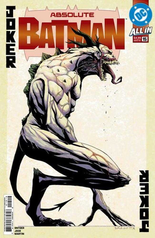 Absolute Batman #15 2nd Print Cover A Nick Dragotta