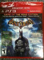 Batman: Arkham Asylum [Game of the Year Greatest Hits] - (Complete) (Playstation 3)