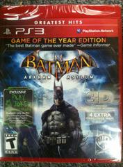 Batman: Arkham Asylum [Game of the Year Greatest Hits] - (Incomplete) (Playstation 3)