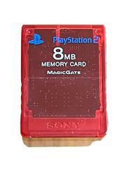 8MB Memory Card [Red] - (Complete) (Playstation 2)
