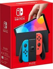 Nintendo Switch OLED with Blue and Red Joy-Con - (Complete In Box) (Nintendo Switch)