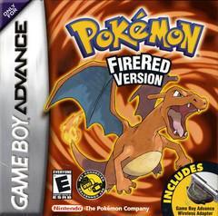 Pokemon FireRed - (Cosmetically Flawed Complete in Box) (GameBoy Advance)