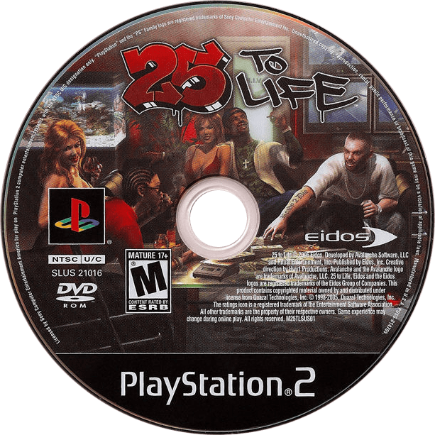 25 to Life - (Game Only) (Playstation 2)