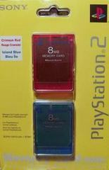 Memory Card Dual Pack - (Complete) (Playstation 2)