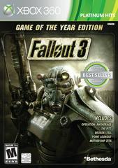 Fallout 3 [Game of the Year Platinum Hits] - (Complete) (Xbox 360)