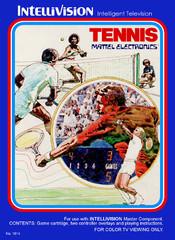 Tennis - (Complete) (Intellivision)