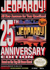 Jeopardy 25th Anniversary - (Incomplete) (NES)