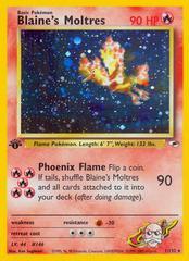 Blaine's Moltres 1 (Unlimited Holofoil) - LP