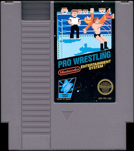 Pro Wrestling - (Game Only) (NES)