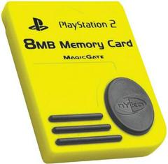 Nyko Memory Card [Yellow] - (Pre-Played) (Playstation 2)