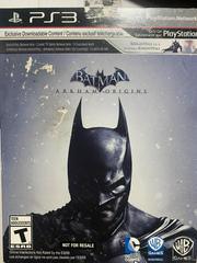 Batman: Arkham Origins [Not For Resale] - (Complete) (Playstation 3)