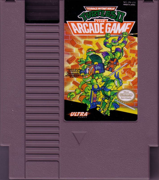 Teenage Mutant Ninja Turtles II [No Free Pizza Offer] - (Game Only) (NES)