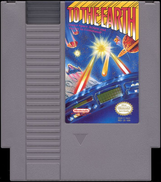 To the Earth - (Game Only) (NES)