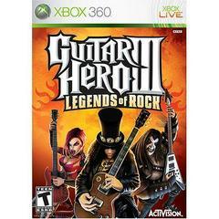 Guitar Hero III Legends of Rock [Not For Resale] - (Incomplete) (Xbox 360)