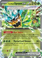 Teal Mask Ogerpon ex 25 - NM