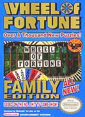 Wheel of Fortune Family Edition - (Game Only) (NES)