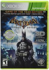 Batman: Arkham Asylum [Game Of The Year Edition Platinum Hits] - (Incomplete) (Xbox 360)